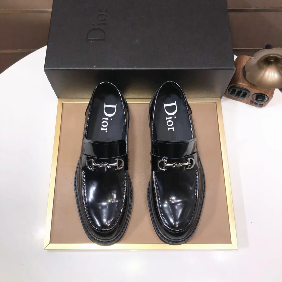 Men's shoes 💰680💰[Dior] (water-dyed cowhide lining) Dior original 1:1 high-quality factory, imported original materials, imported version of raw cowhide, water-dyed cowhide lining, original TPU outsole, code number: 38-44